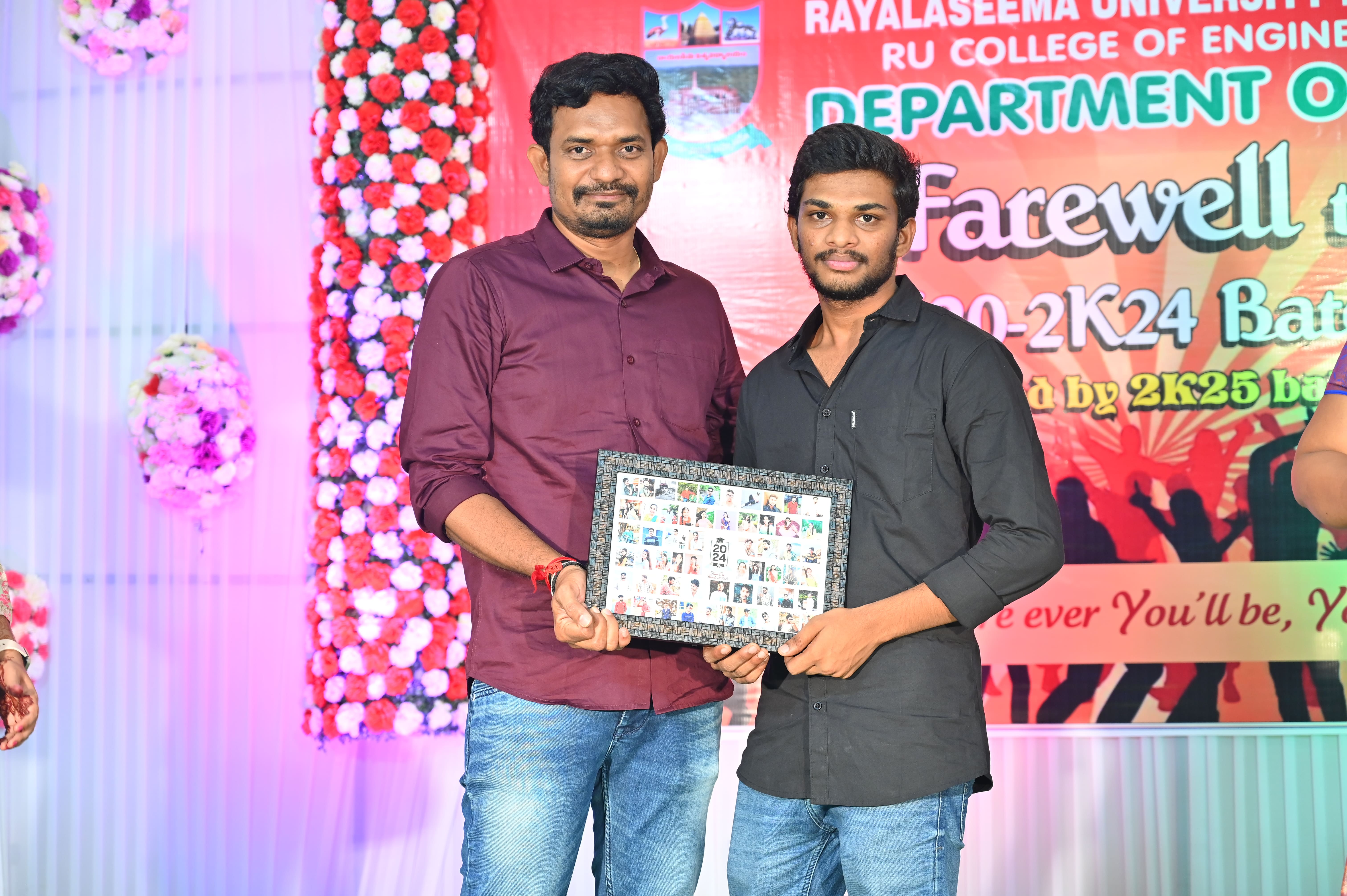 Farewell 2k24 Dept of CSE