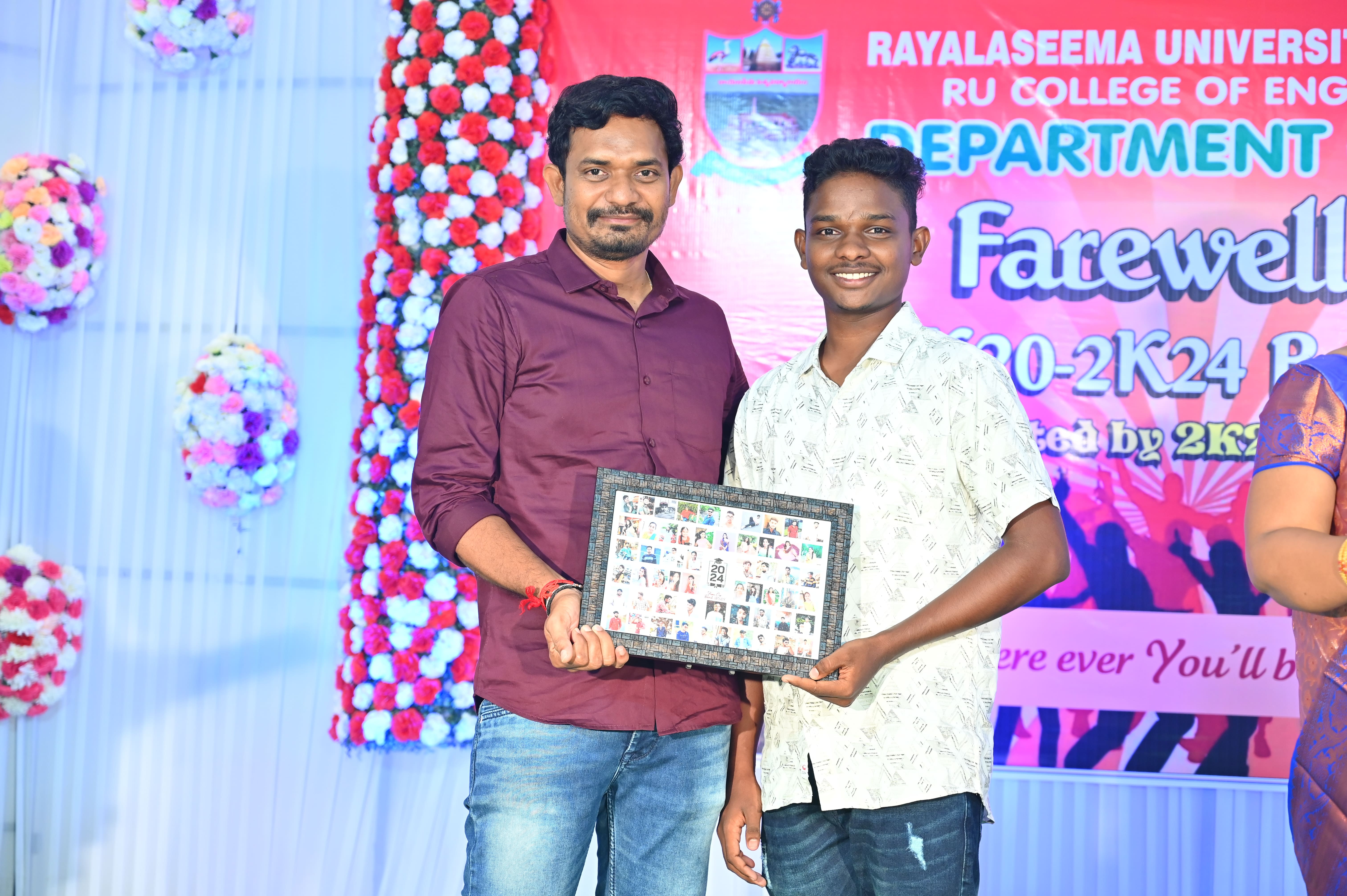 Farewell 2k24 Dept of CSE